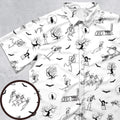 The Skeleton Dance Silly Symphony Button Down Shirt