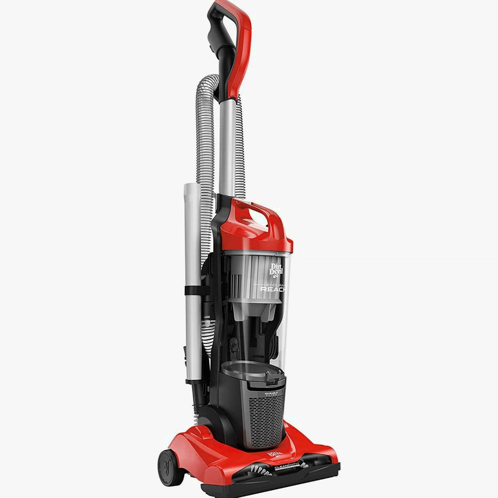 Dirt Devil Endura Reach Upright Bagless Vacuum Cleaner, Corded, Red - UD20124