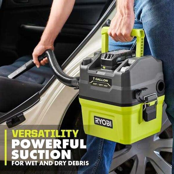 RYOBI ONE+ 18V Cordless 1 Gal. Wet/Dry Vacuum
