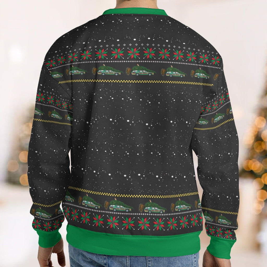 Fire It Up Dad National Lampoon's Christmas Vacation Ugly Christmas Sweatshirt
