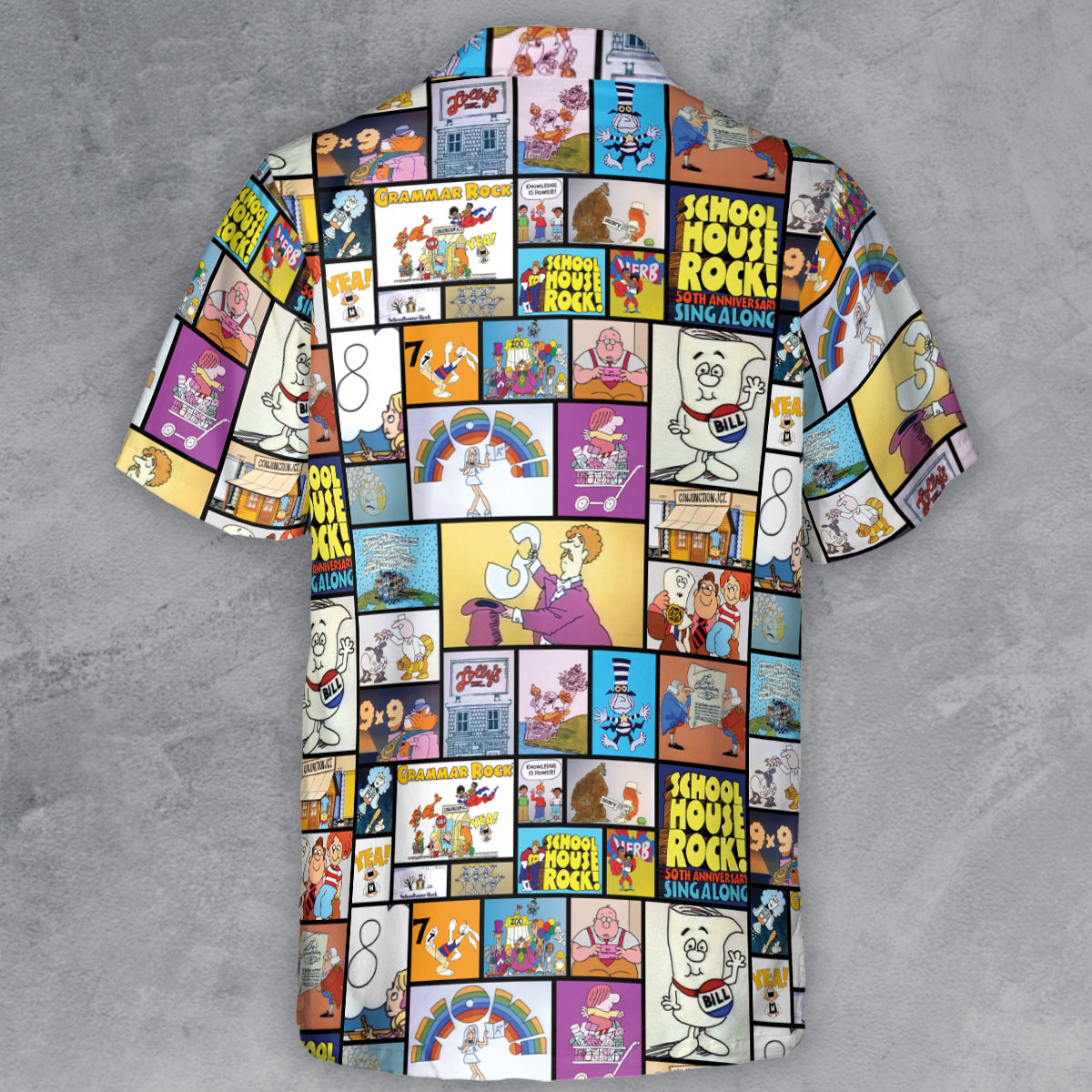 Schoolhouse Rock Retro Button Down Shirt
