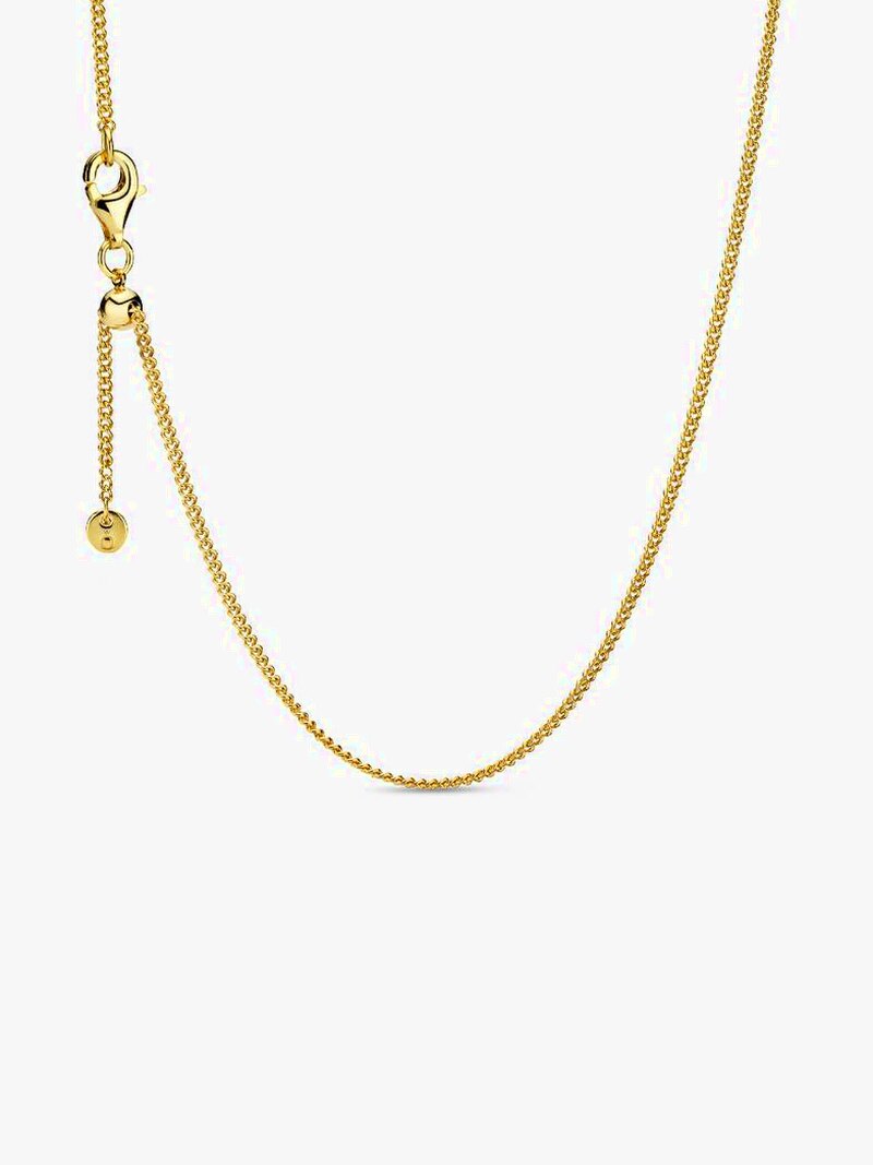Gold Tone Family Charm Engravable Necklace Set