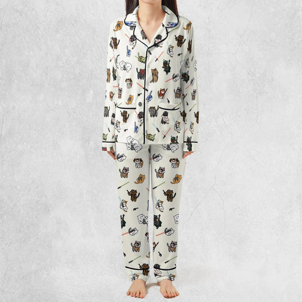 Star Wars Characters As Cats Pajamas Set