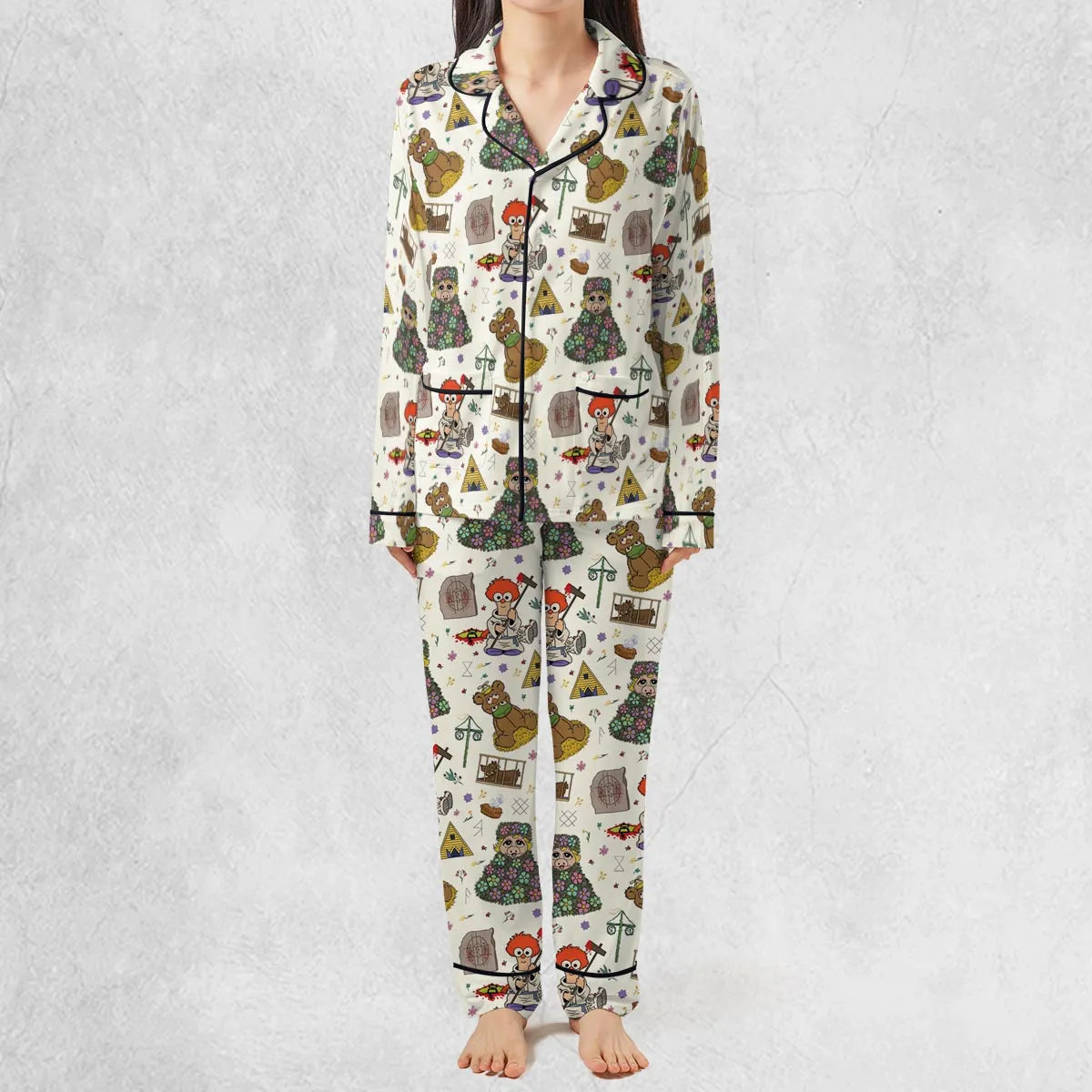 Festivites Midsommar Muppet Babies Pajamas Set