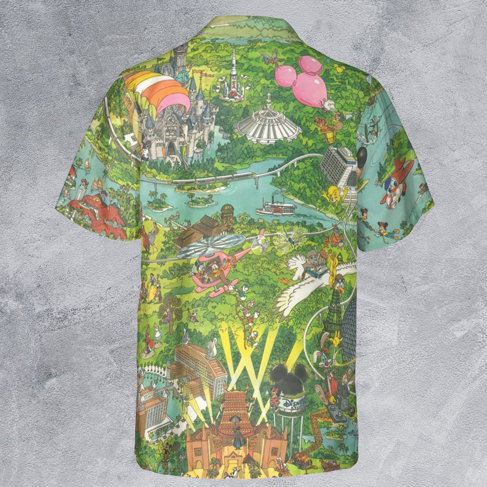 The Vacation Kingdom of the World Button Down Shirt