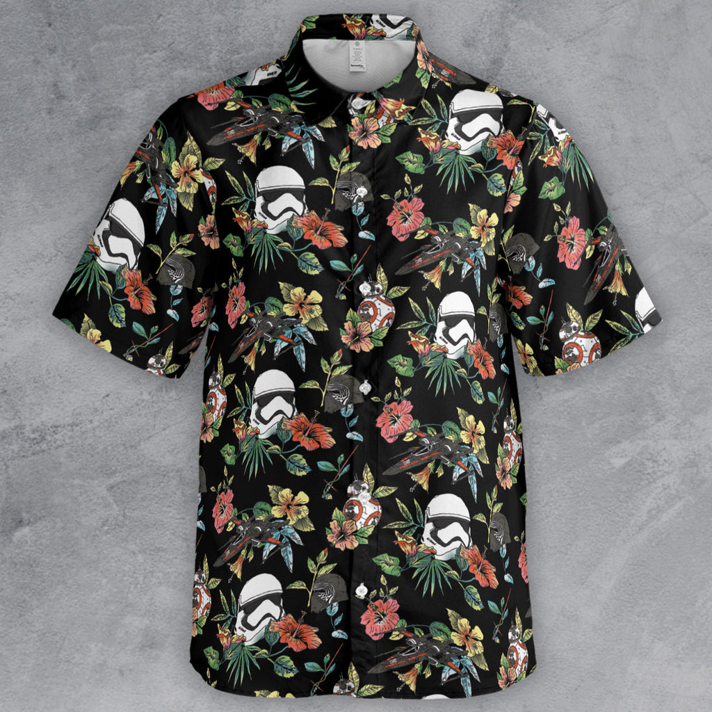Tropic Wars Star Wars Button Down Shirt