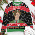 Merry Chrimbus Ya Dingus Dr. Steve Brule Ugly Christmas Sweatshirt