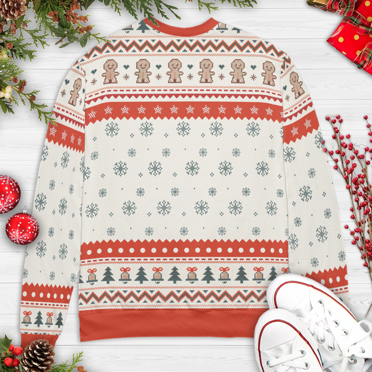 God Save My Little Broken Body Ugly Christmas Sweatshirt