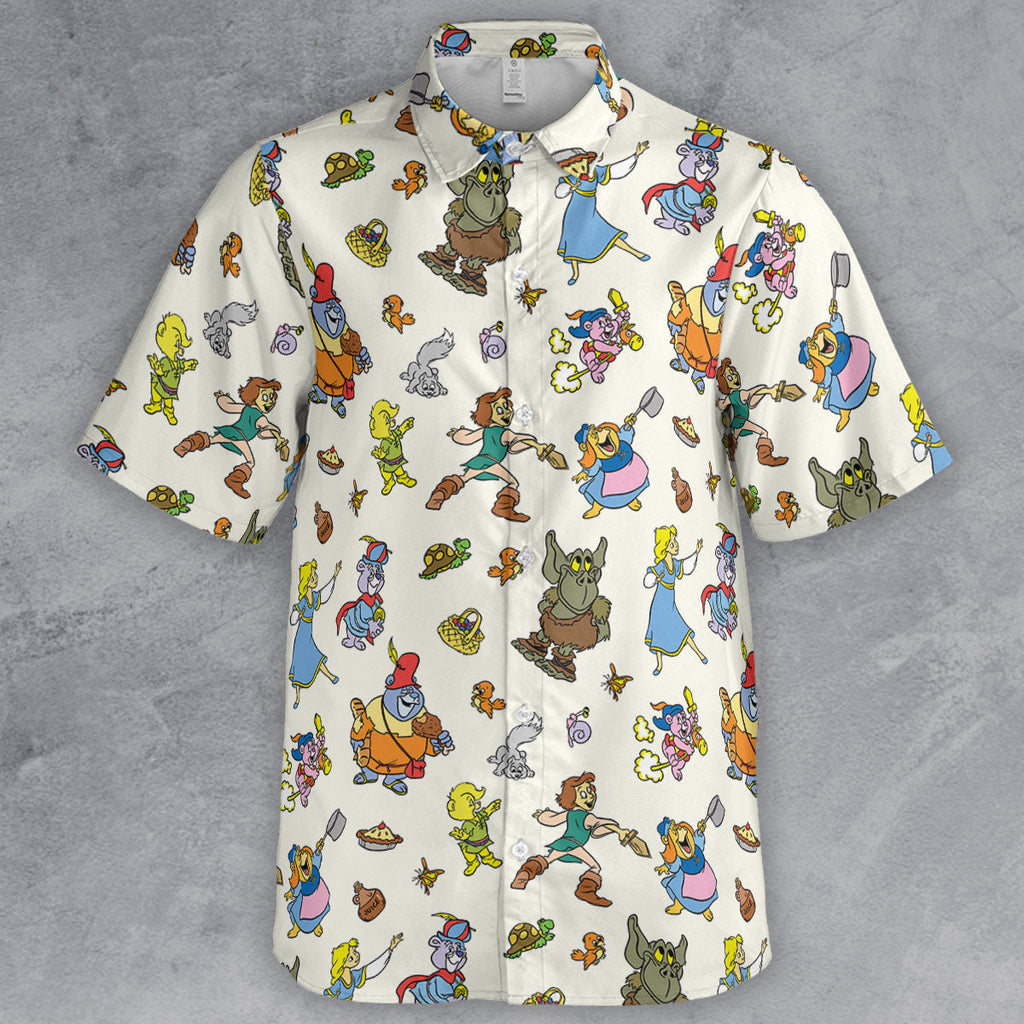 Gummi Bears Characters Button Down Shirt