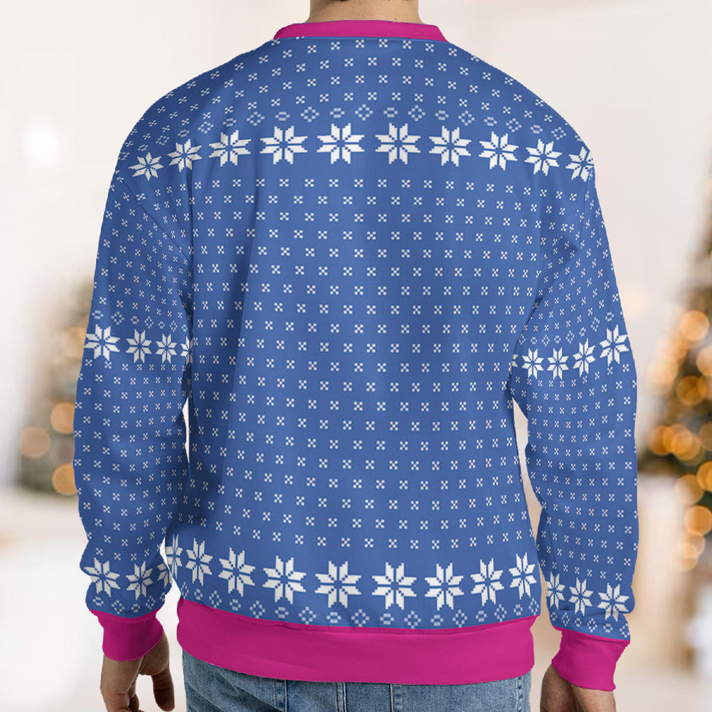 Turnabout Christmas ACE Attorney AOP Ugly Christmas Sweatshirt