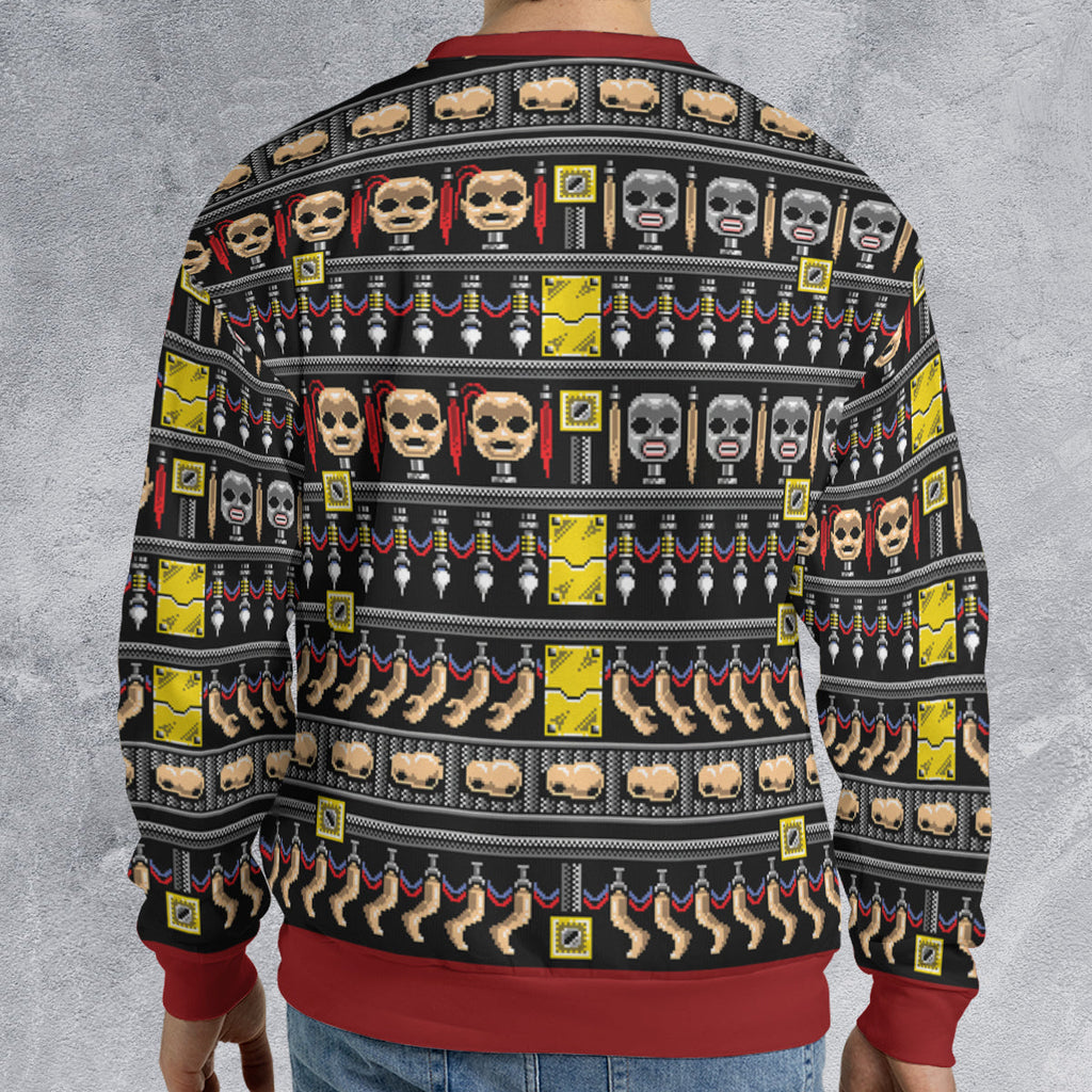 Horror Holiday Child's Play Ugly Christmas Sweatshirt