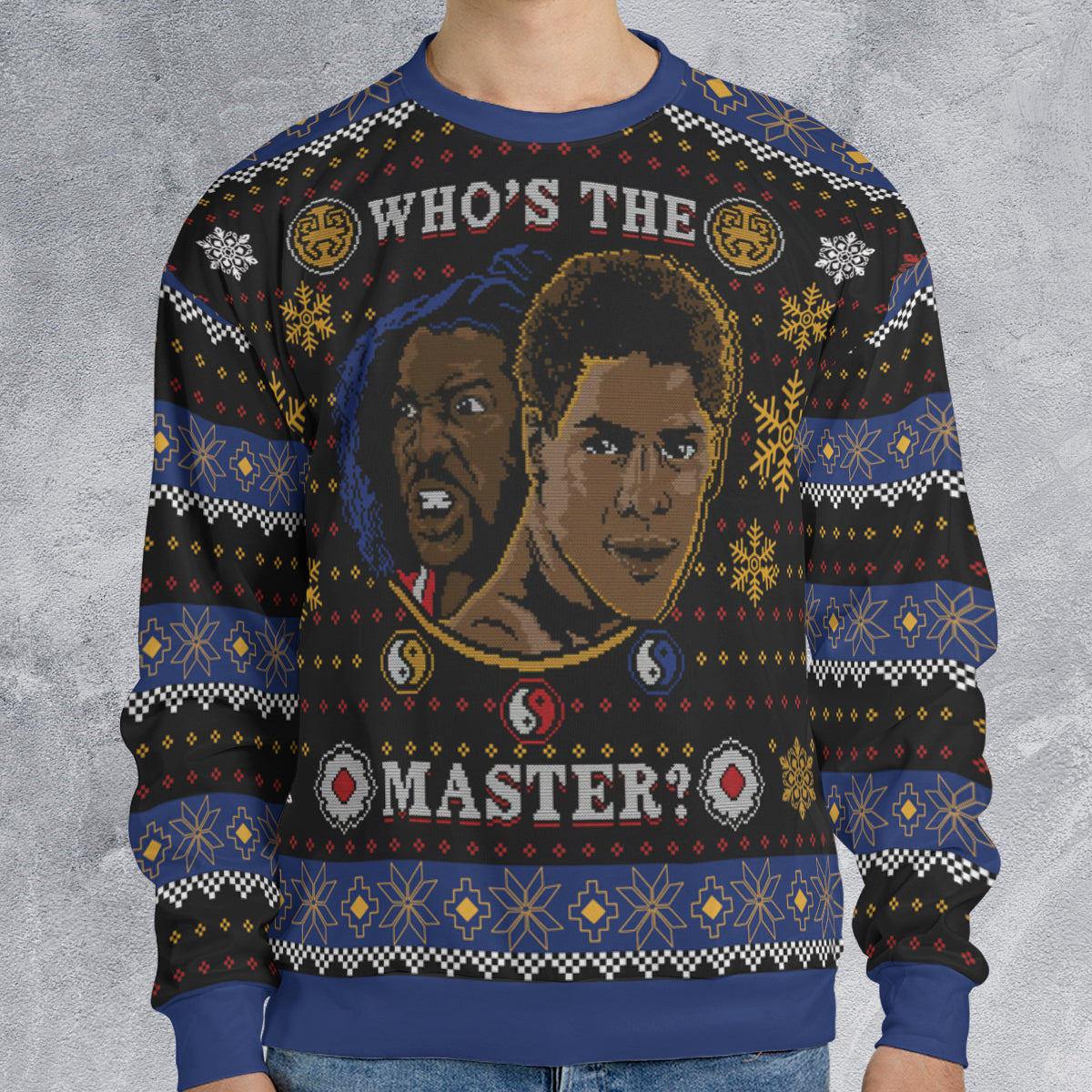 The Last Dragon Ugly Christmas Sweatshirt