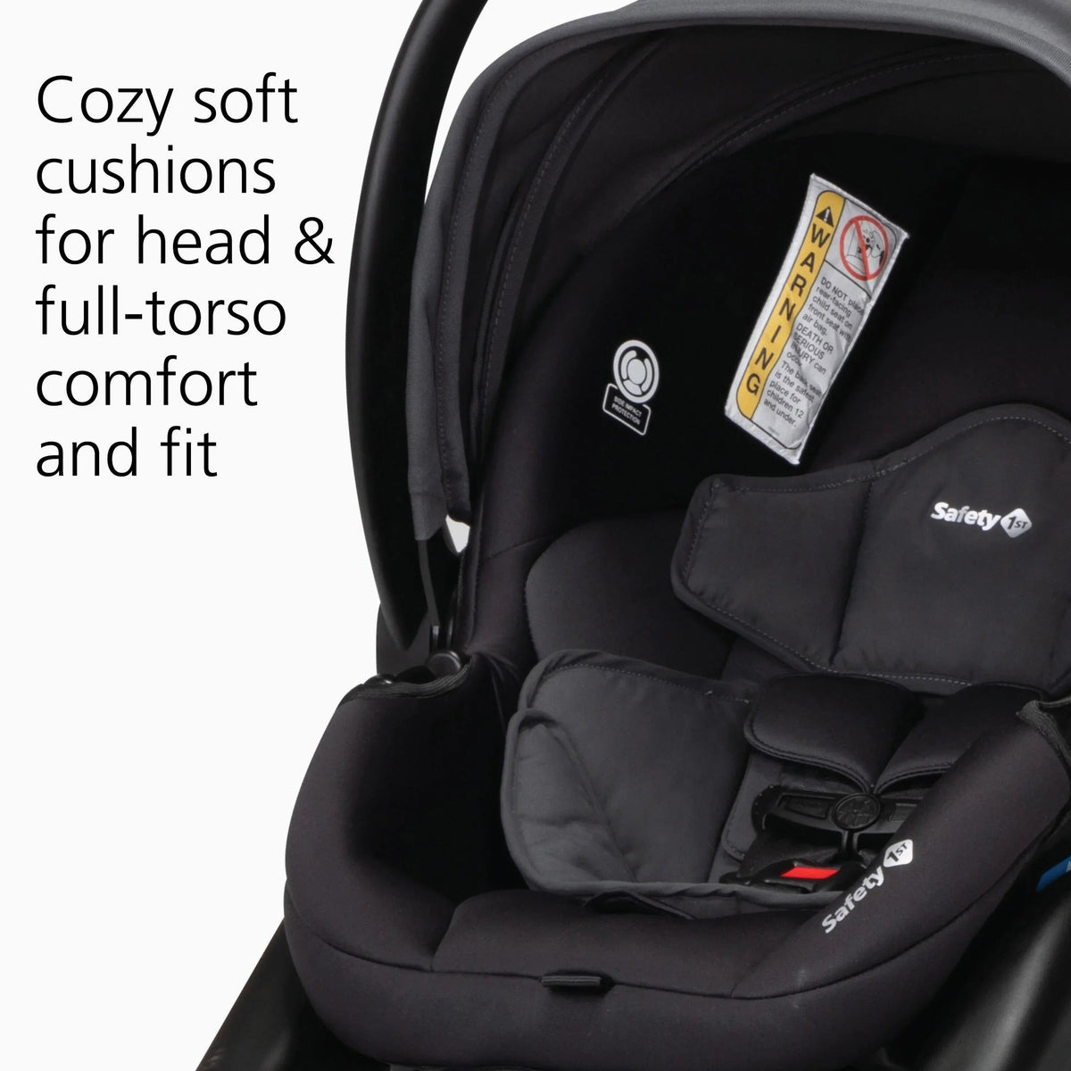 Safety 1st Grow And Go Sprint Modular Travel System Stroller With Rear-Facing Infant Car Seat - Bluestone