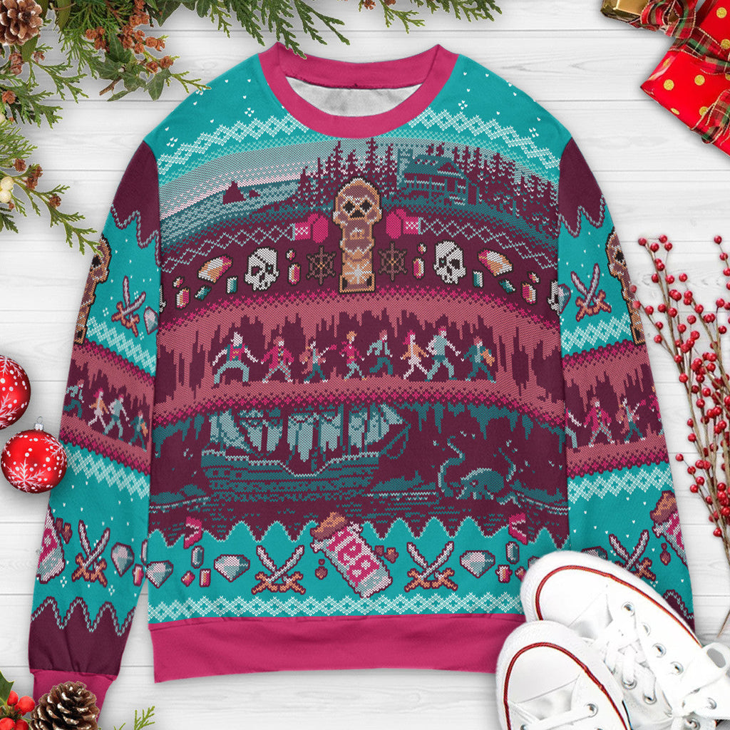 Christmas in the Goondocks The Goonies Ugly Christmas Sweatshirt