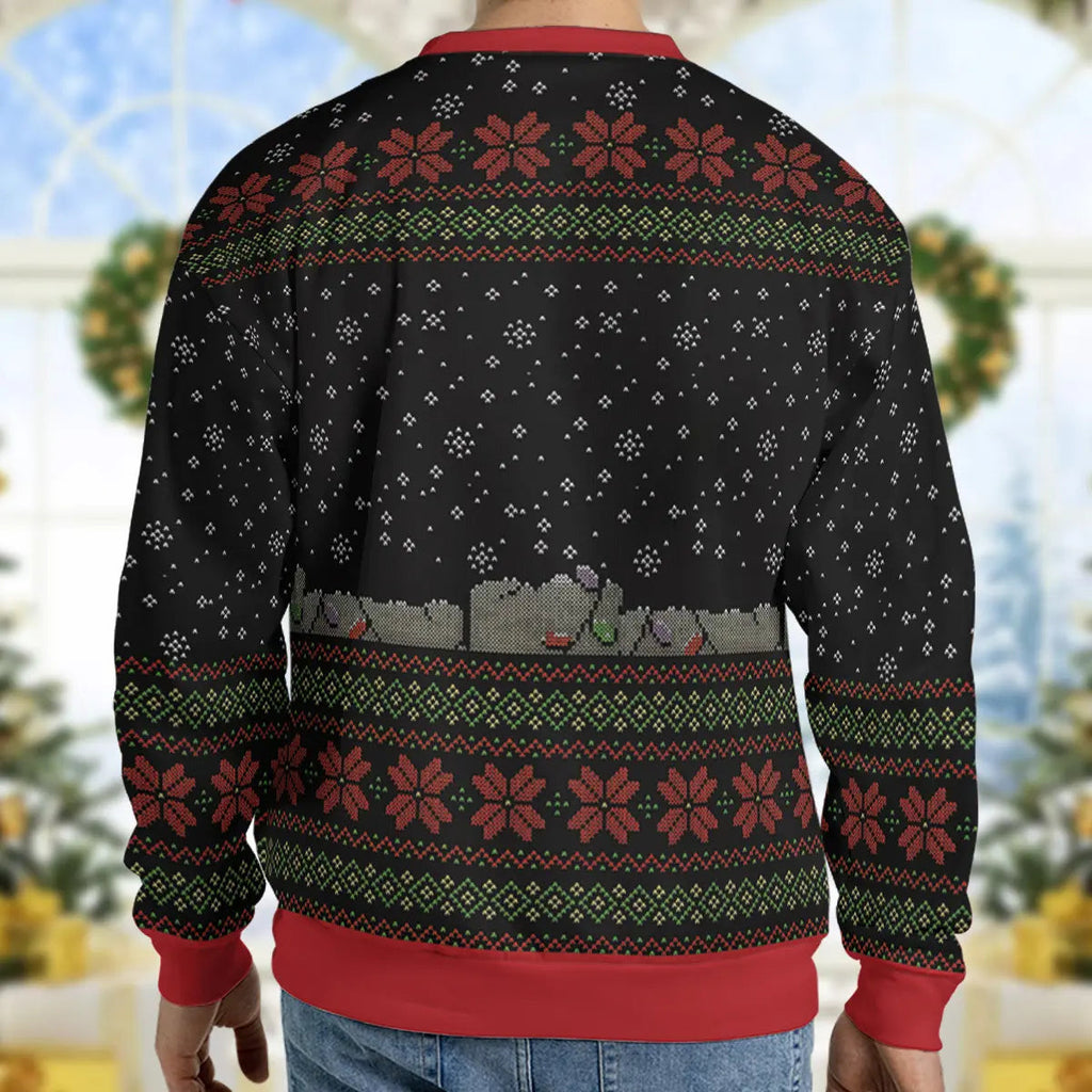 Your Eggnog Smells of Elderberries Monty Python Ugly Christmas Sweatshirt