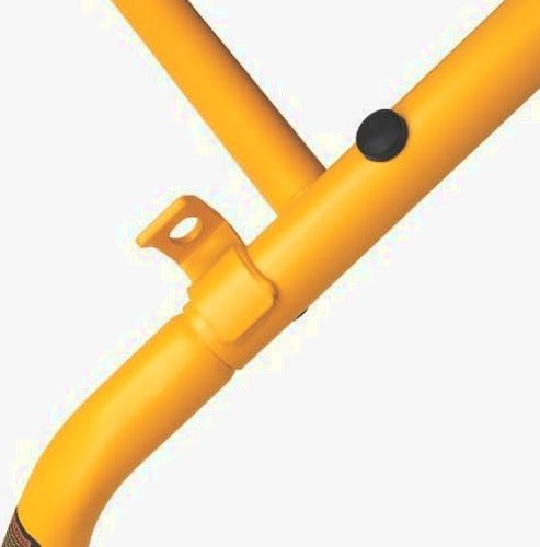 DEWALT Rolling Miter Saw Stand With Wheels, Yellow, 300 lb - DWX726