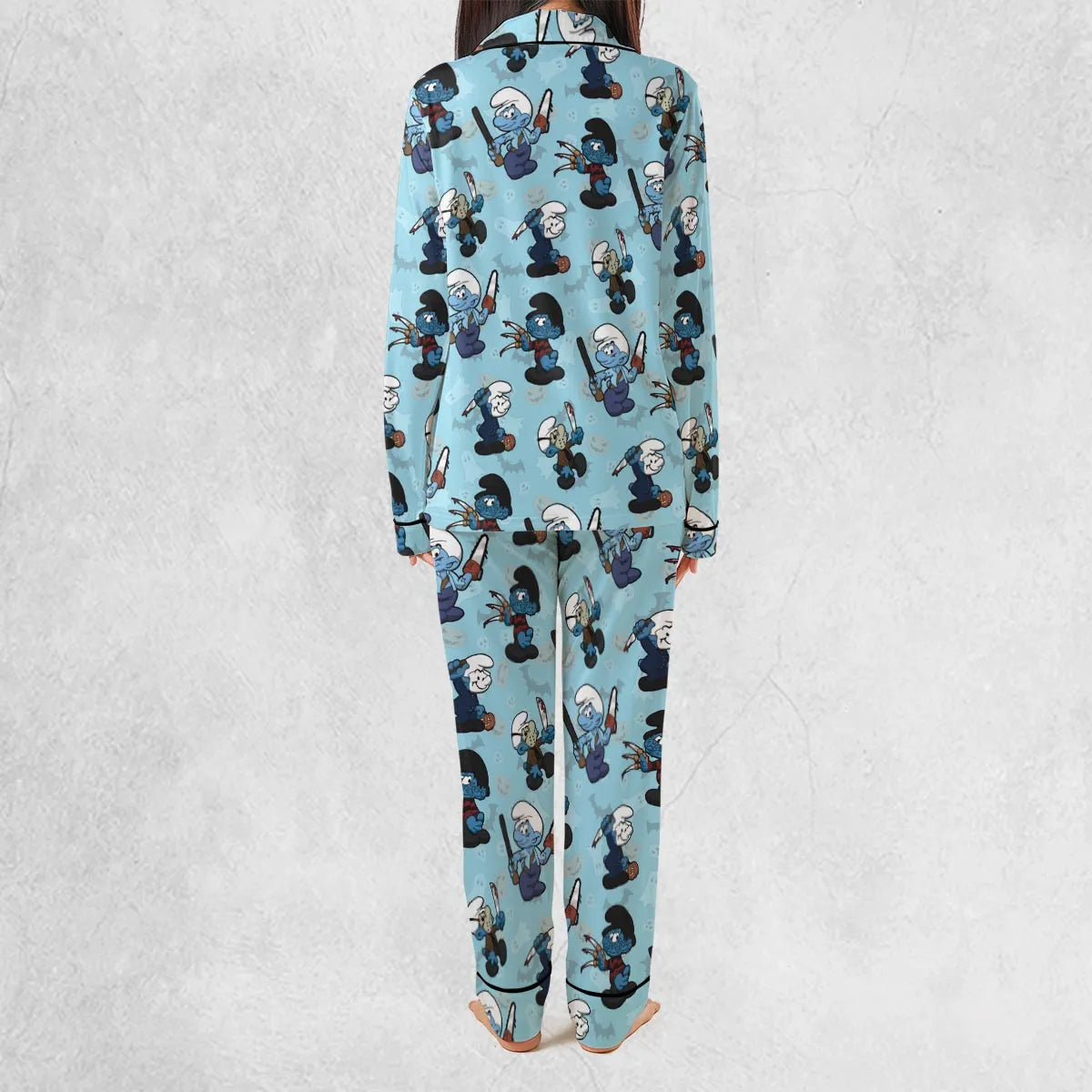 Horror Smurfs Pajamas Set