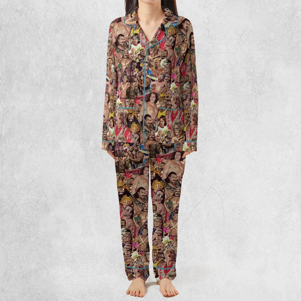 Pro Wrestlers Pajamas Set