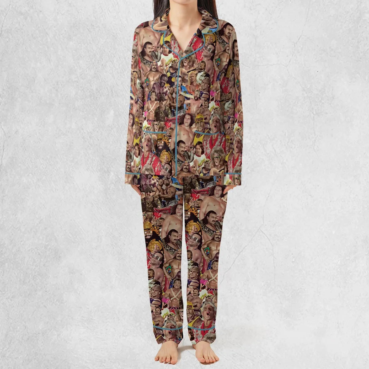 Pro Wrestlers Pajamas Set
