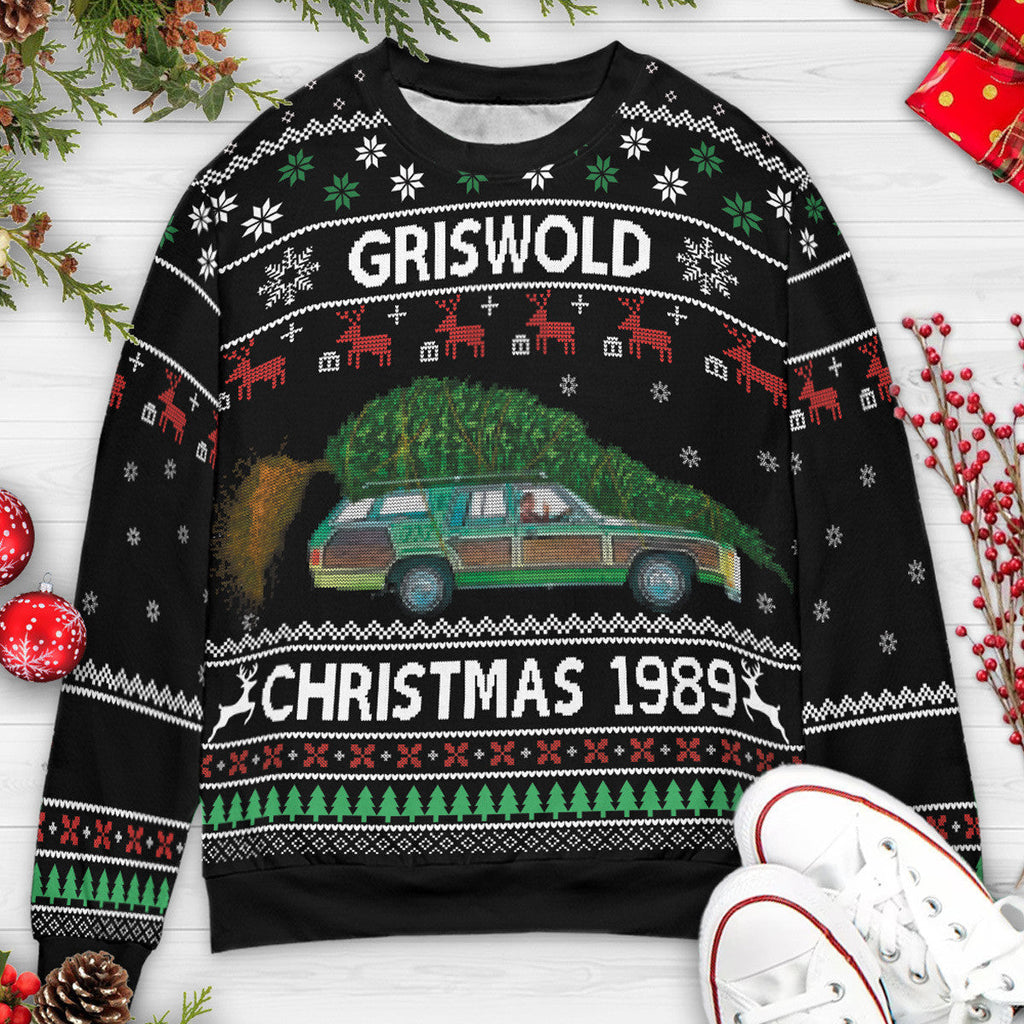 National Lampoon’s Vacation Griswold Christmas 1989 Ugly Ugly Christmas Sweatshirt