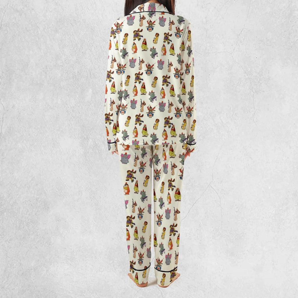 Snorky Fleegle Drooper Bingo The Banana Splits Pajamas Set