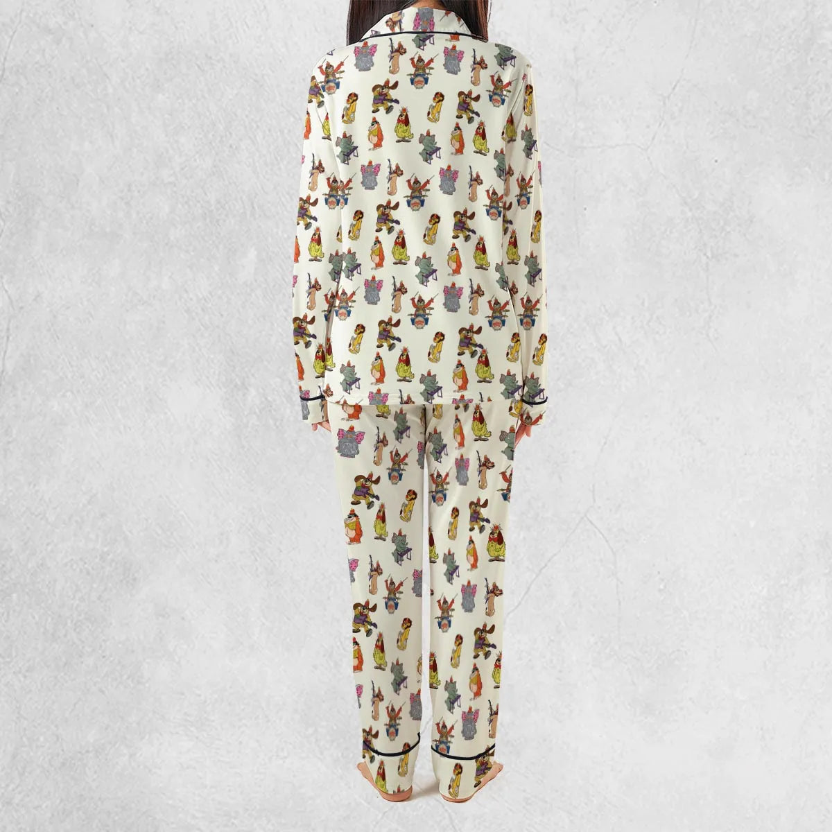 Snorky Fleegle Drooper Bingo The Banana Splits Pajamas Set