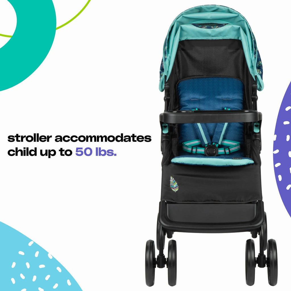 Cosco Kids Lift & Stroll DX Travel System, Gray Arrows - DX