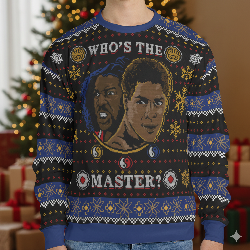 The Last Dragon Ugly Christmas Sweatshirt