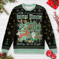 Making Spirits Bright The Haunted Mansion Ugly Christmas Sweatshirt