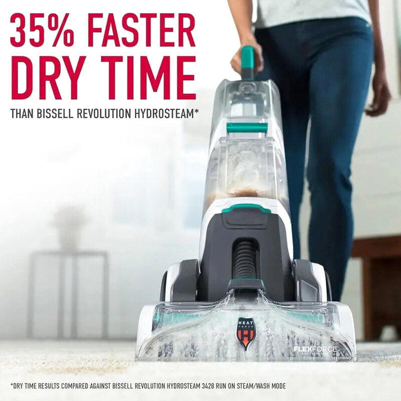Hoover SmartWash+ Automatic Carpet Cleaner, Turquoise - FH52000
