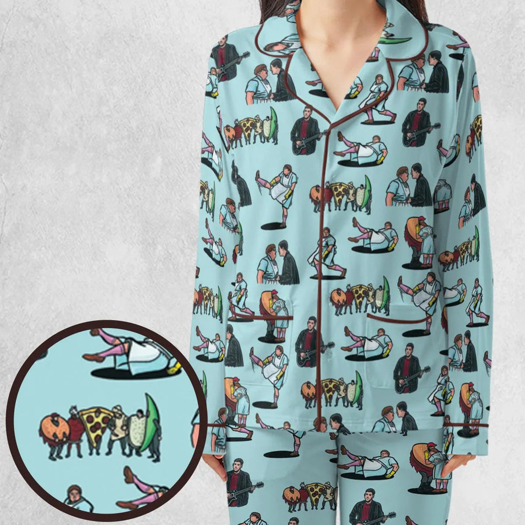 Lunch Lady Land SNL Pajamas Set