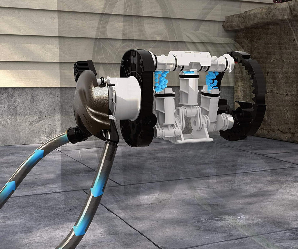 Suncast Aquawinder 125 Wicker Garden Hose Reel - Java