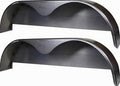 Steel Tandem-Axle Trailer Fender 72 x 10-3/4 in, 2-Pack - Welded Back Plate Design