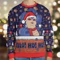 Ello Worm Labyrinth Ugly Christmas Sweatshirt