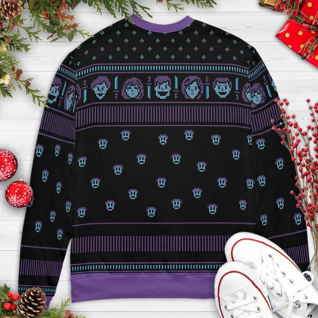 Game Over Friday The 13h Jason Voorhees Ugly Ugly Christmas Sweatshirt