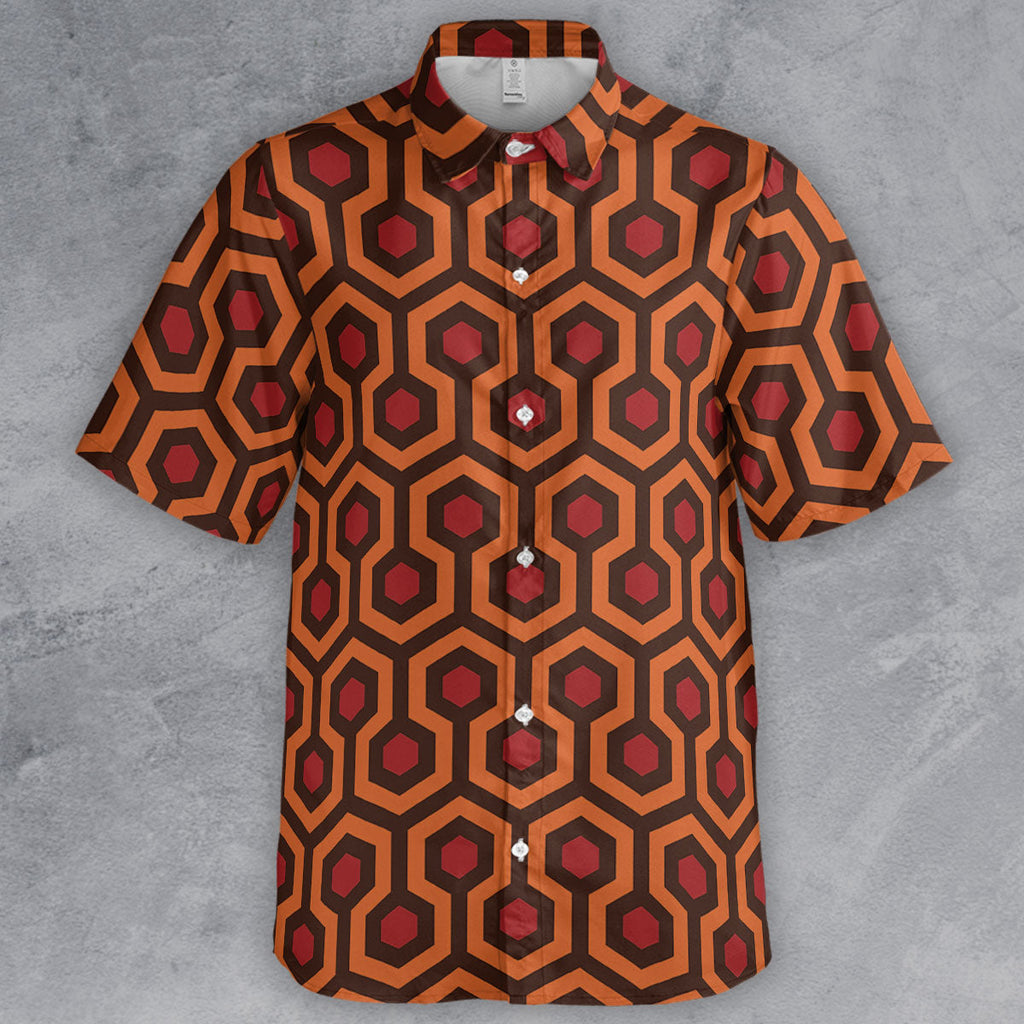 The Overlook Pattern The Shining Button Down Shirt