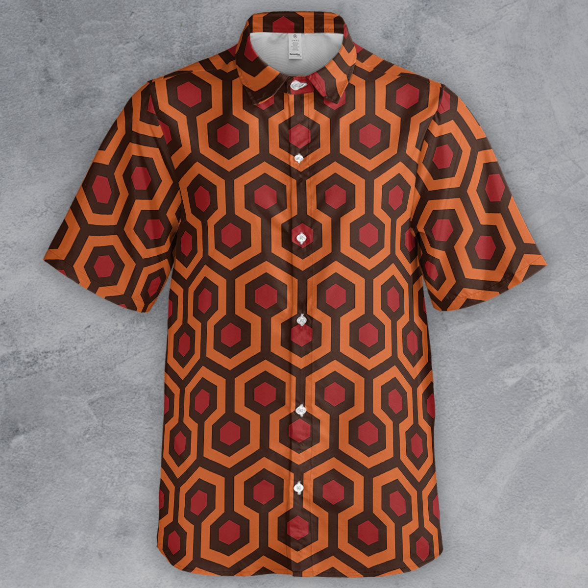 The Overlook Pattern The Shining Button Down Shirt