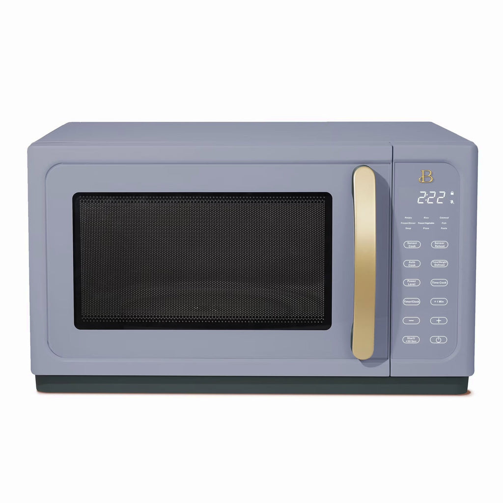 Beautiful 1.1 Cu ft 1000 Watt Sensor Microwave Oven, White Icing - BFCMS811WEST10