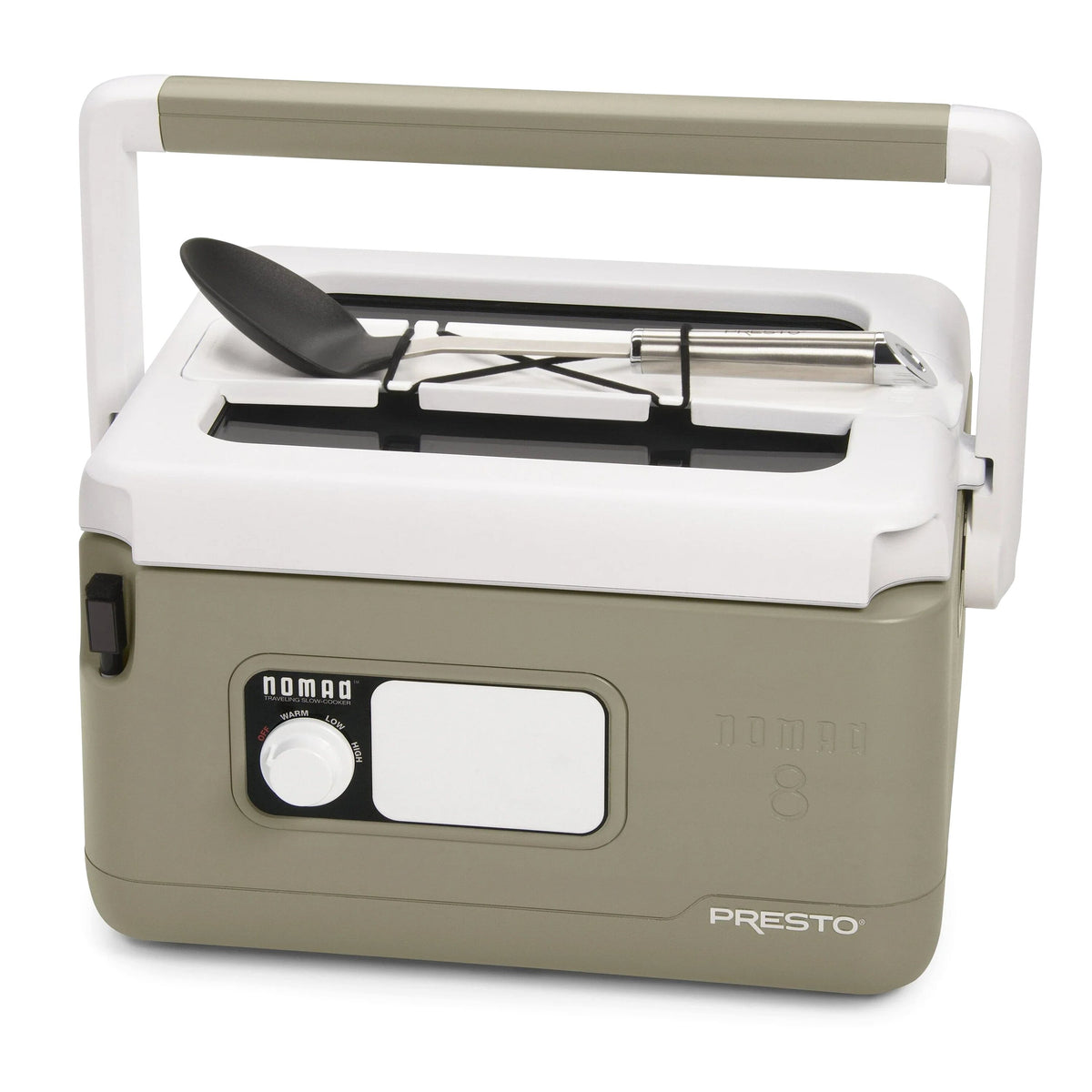Presto Traveling Slow Cooker, 8-Quart, Tan - Nomad