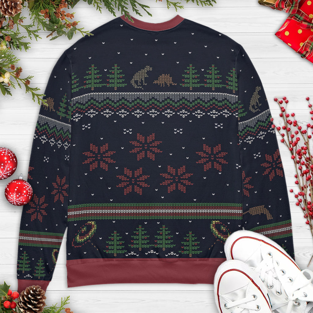 Shiny Xmas Firefly Ugly Christmas Sweatshirt