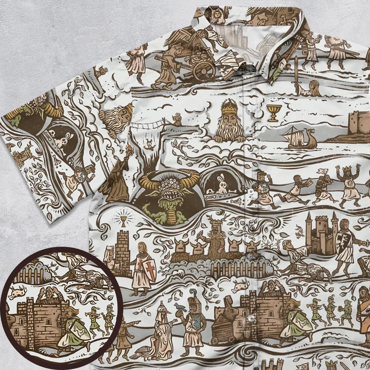 The Tapestry Journey Monty Python Button Down Shirt