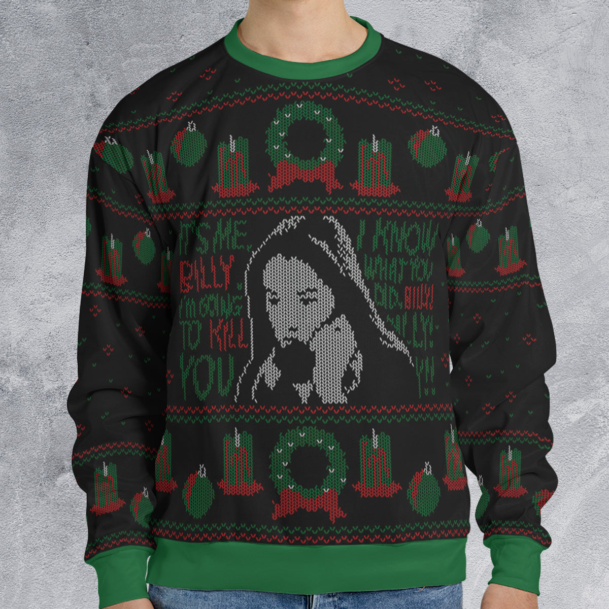 It's me, Billy Ugly Christmas Sweatshirt