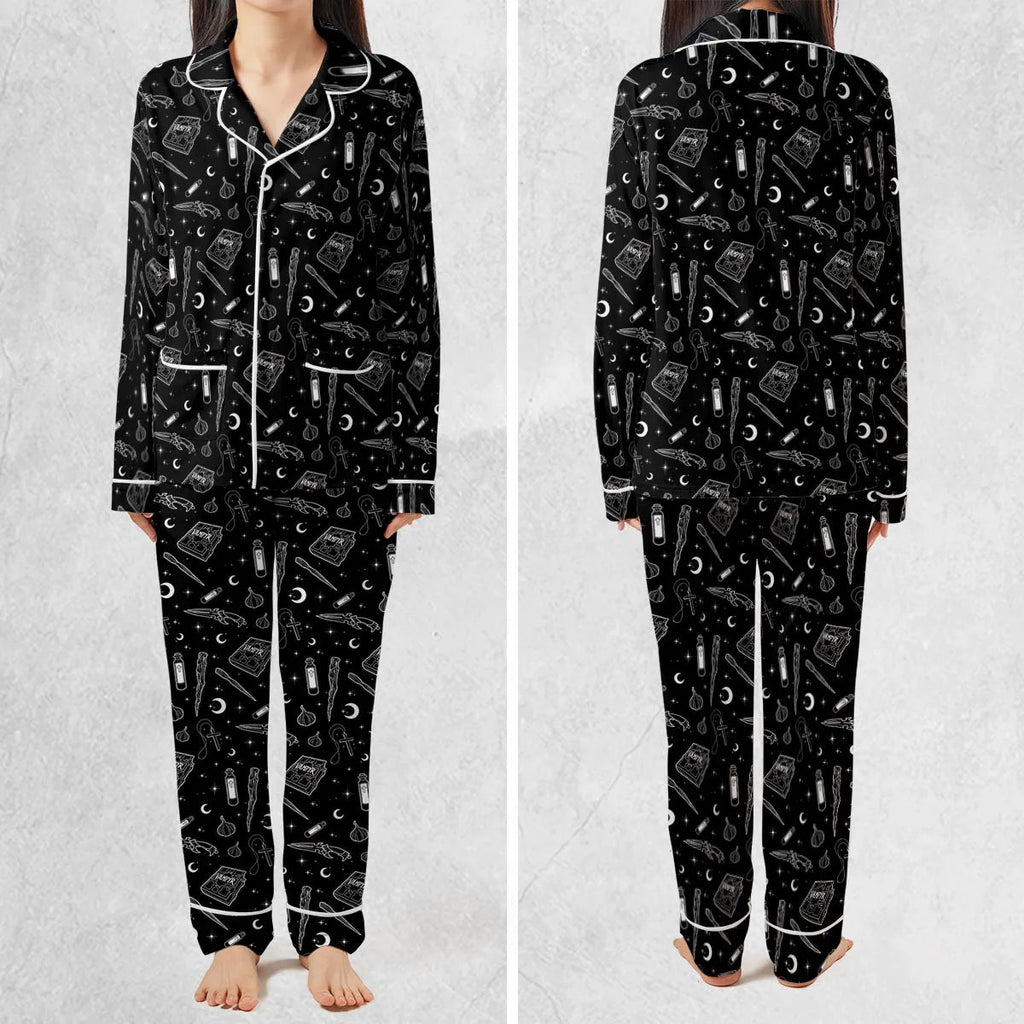 Buffy The Vampire Slayer Items Pattern Pajamas Set