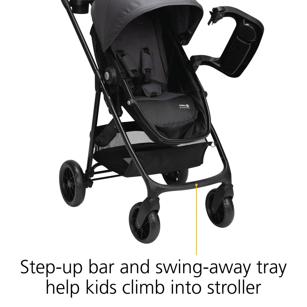 Safety 1st Grow And Go Sprint Modular Travel System Stroller With Rear-Facing Infant Car Seat - Bluestone