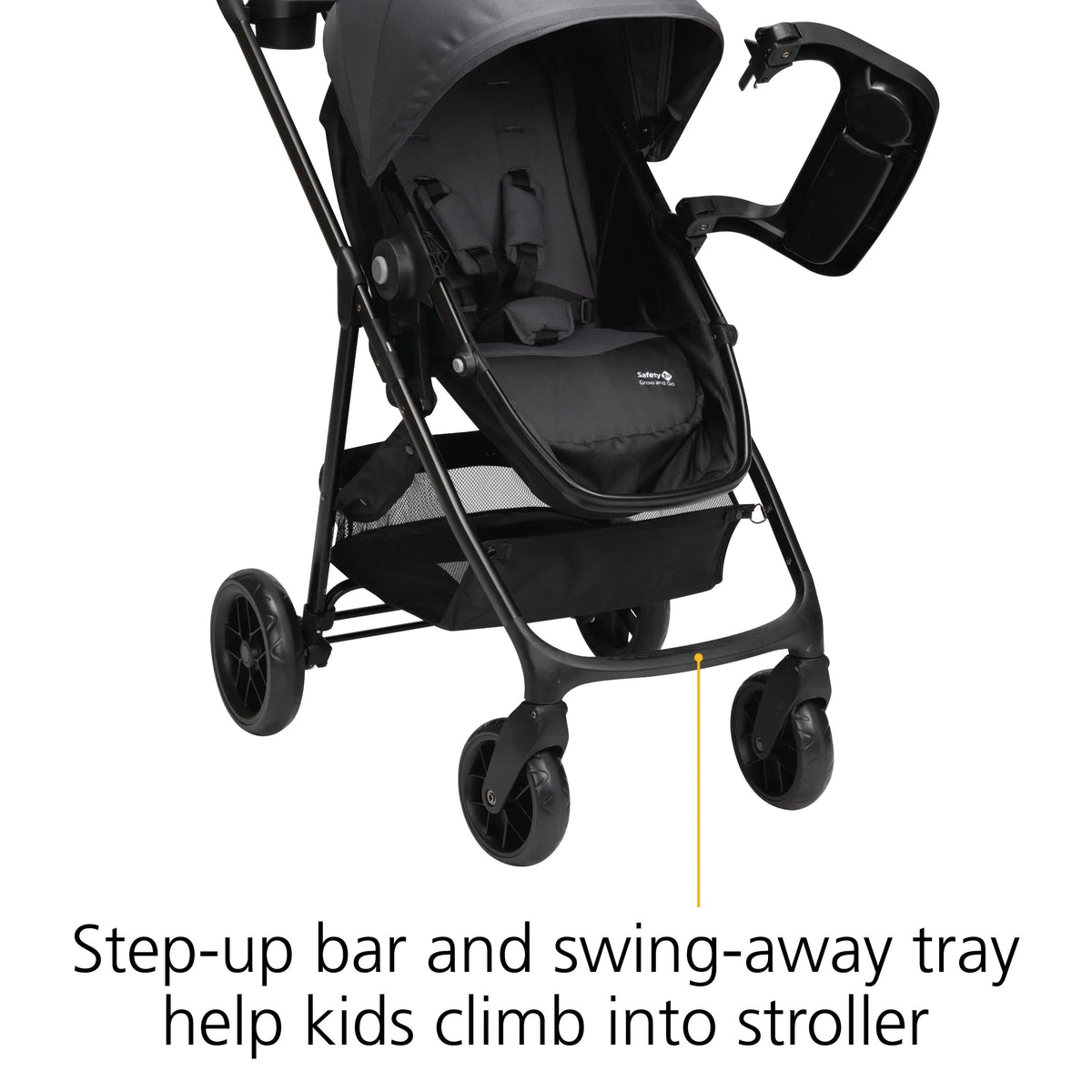 Safety 1st Grow And Go Sprint Modular Travel System Stroller With Rear-Facing Infant Car Seat - Bluestone