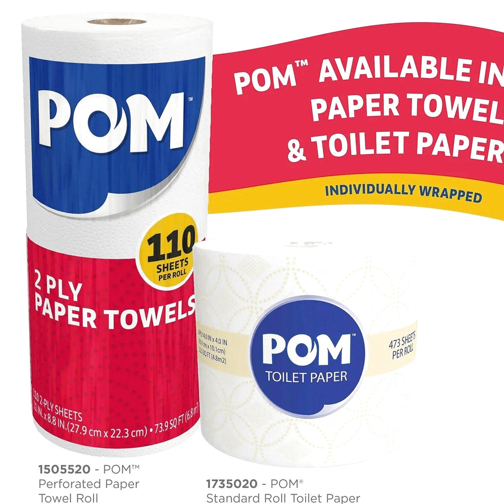 American Standart 2-Ply Bath Tissue, 45 Rolls