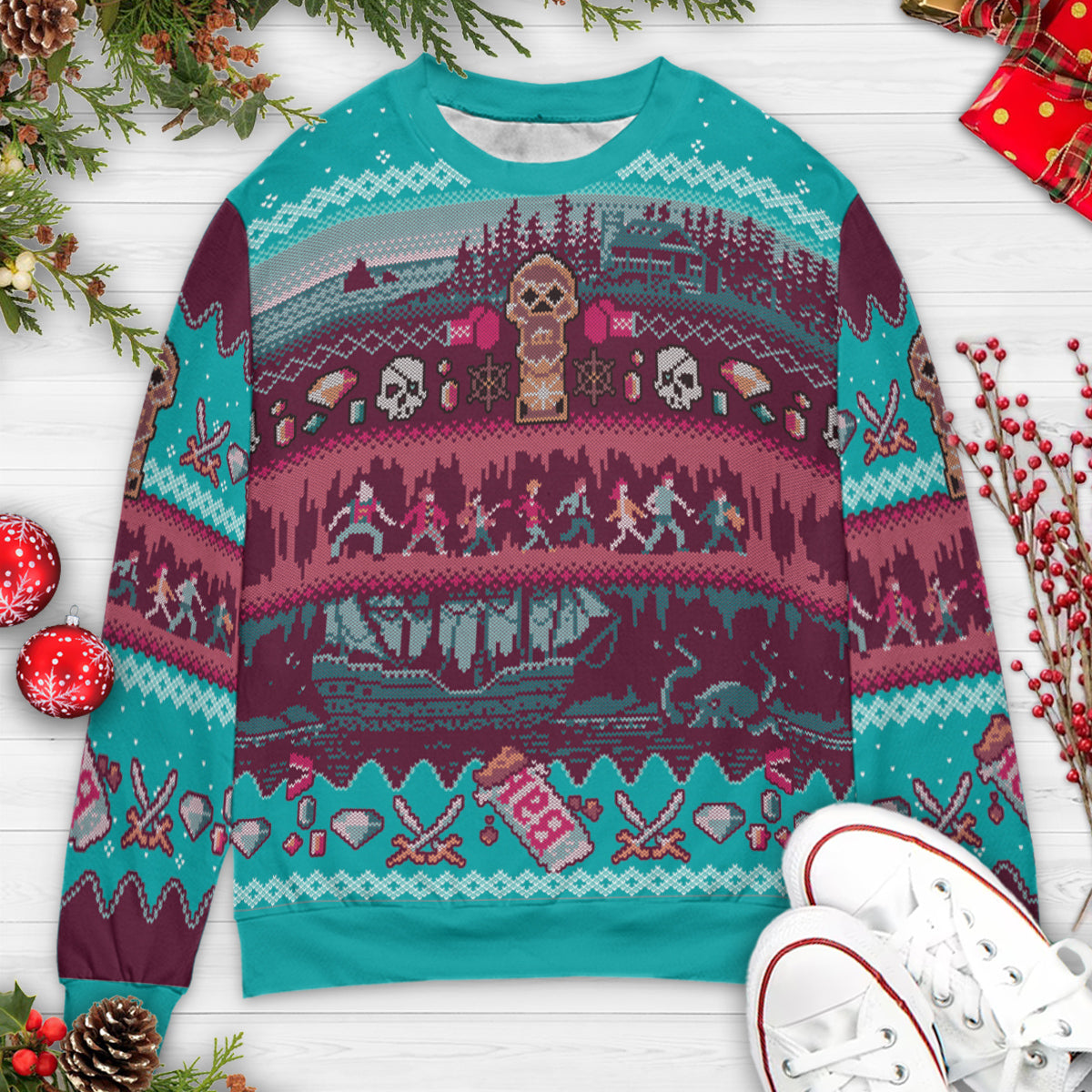 Christmas in the Goondocks Ugly Christmas Sweatshirt
