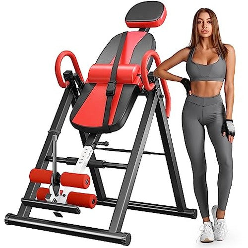 YOLEO Adjustable Inversion Table - 300-Pound Capacity