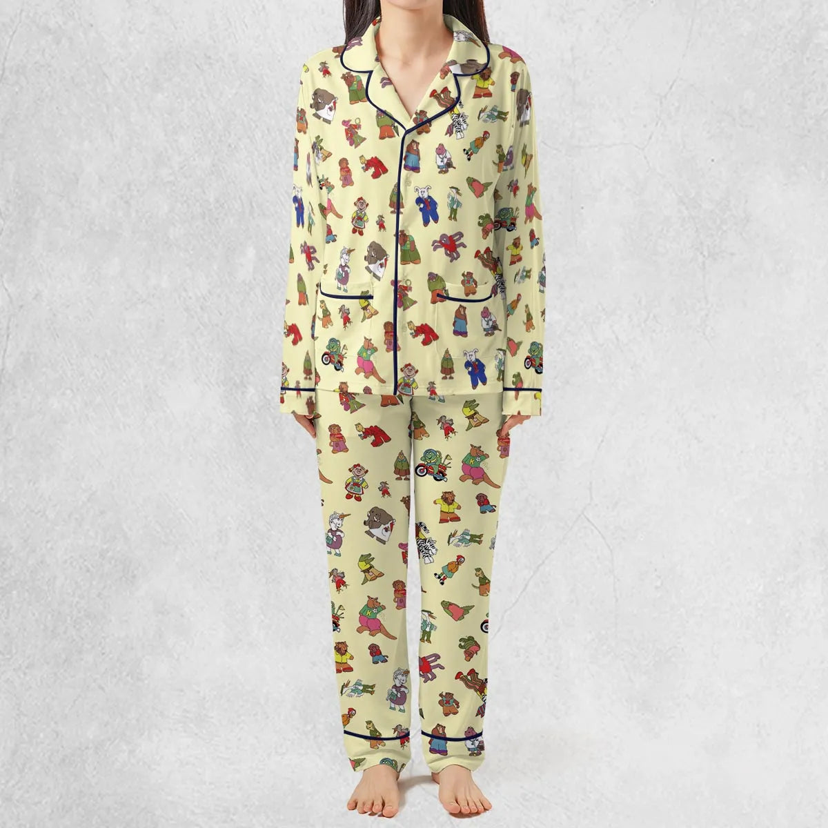 Sweet Pickles Characters Pajamas Set