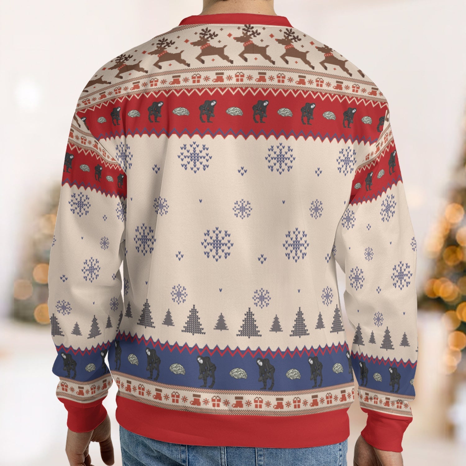 Abby Someone Young Frankenstein Ugly Christmas Sweatshirt